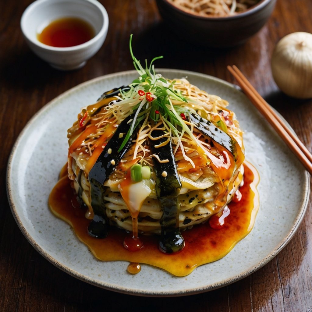 Authentic japanese street food
